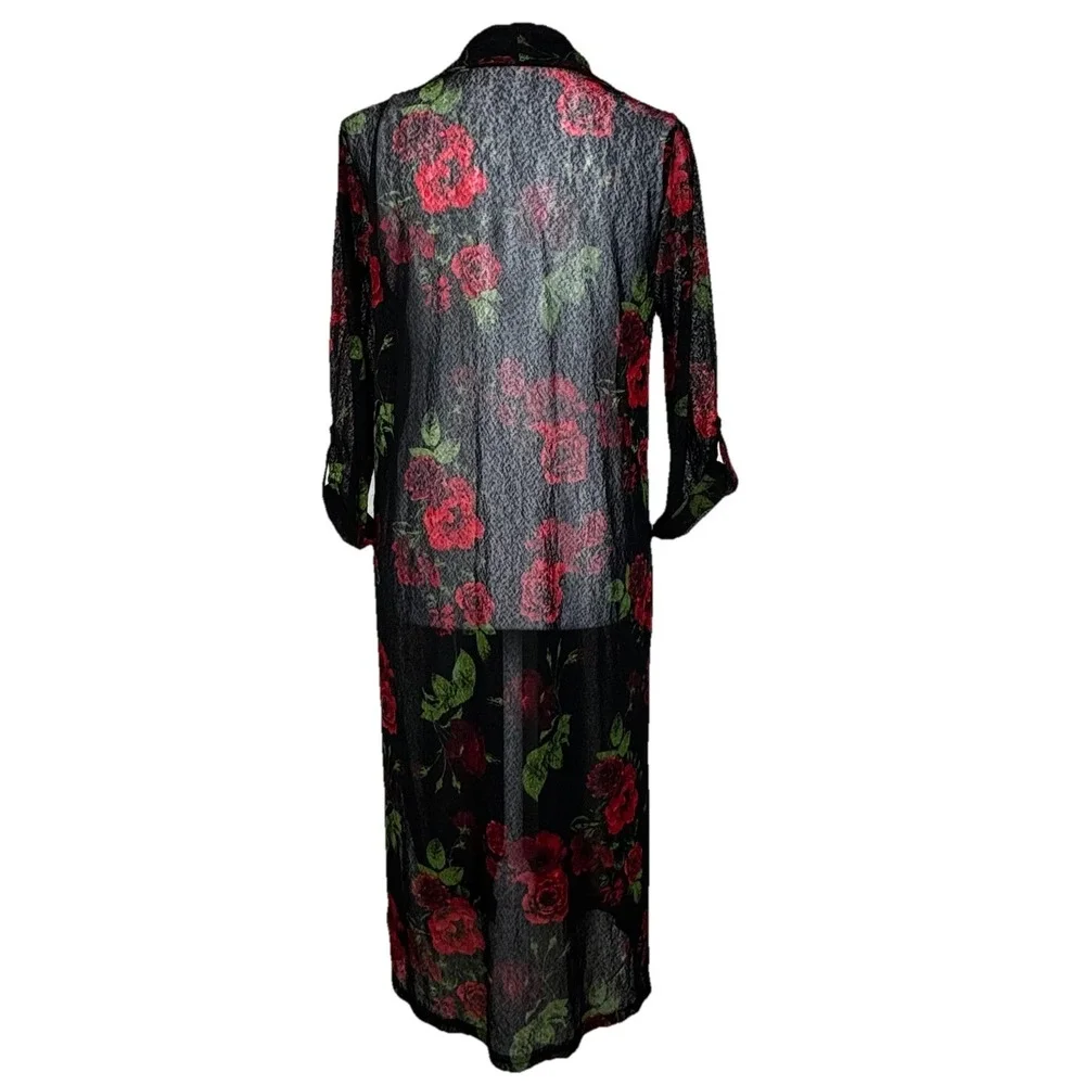 Ember kimono robe